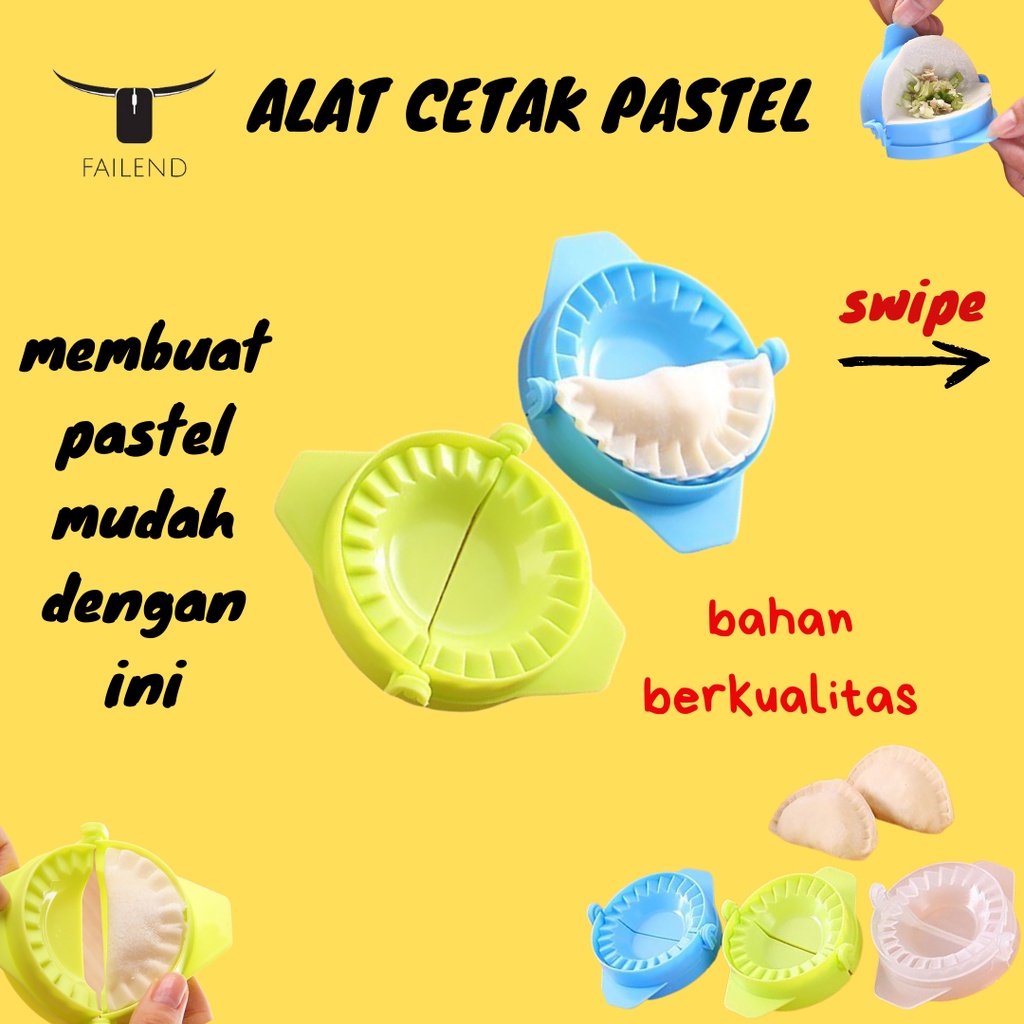 Cetakan Pastel Dumpling Dimsum Pembuat Pangsit Gyoza