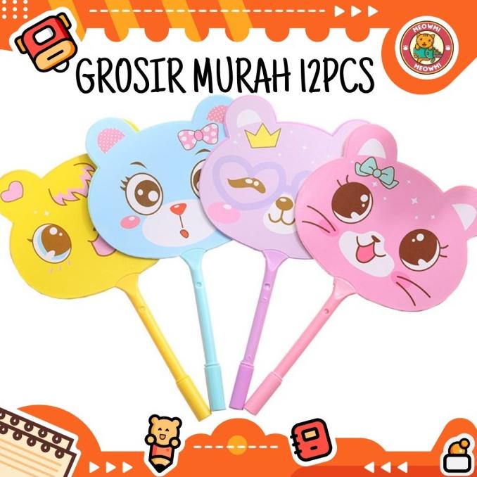 

] 12PCS PULPEN KIPAS CARTOON PN0029 GROSIR MURAH LUSINAN