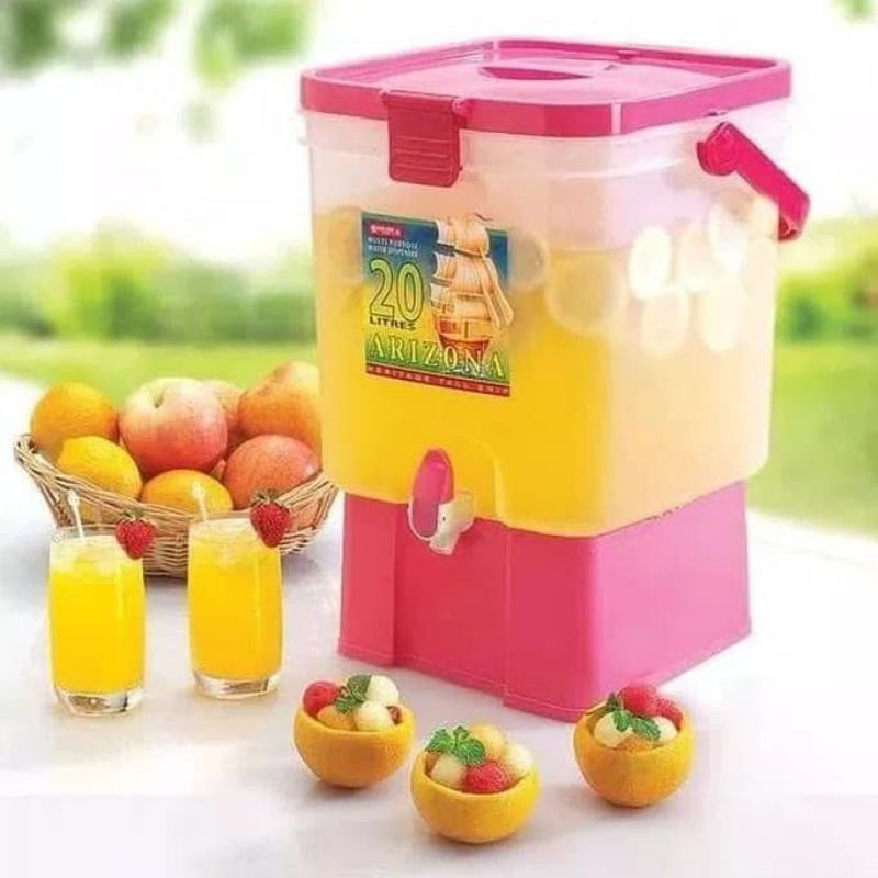 Lion Star Arizona Drink Jar 20 Liter Dispenser kran minuman air galon