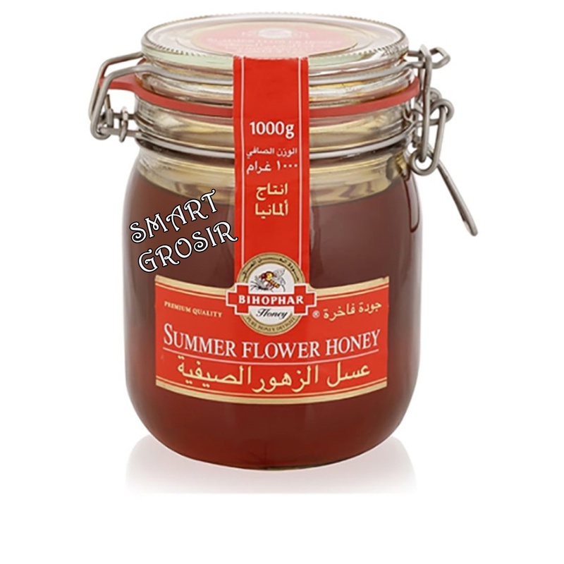 

BIHOPHAR SUMMER FLOWER HONEY - 1000g / BIHOPHAR MADU JERMAN / MADU BIHOPHAR 1 KG / HONEY FLOWER 1KG