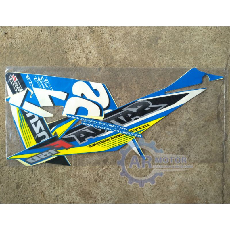 STRIPING / STIKER / LIS SATRIA FU FL / FACELIFT BIRU