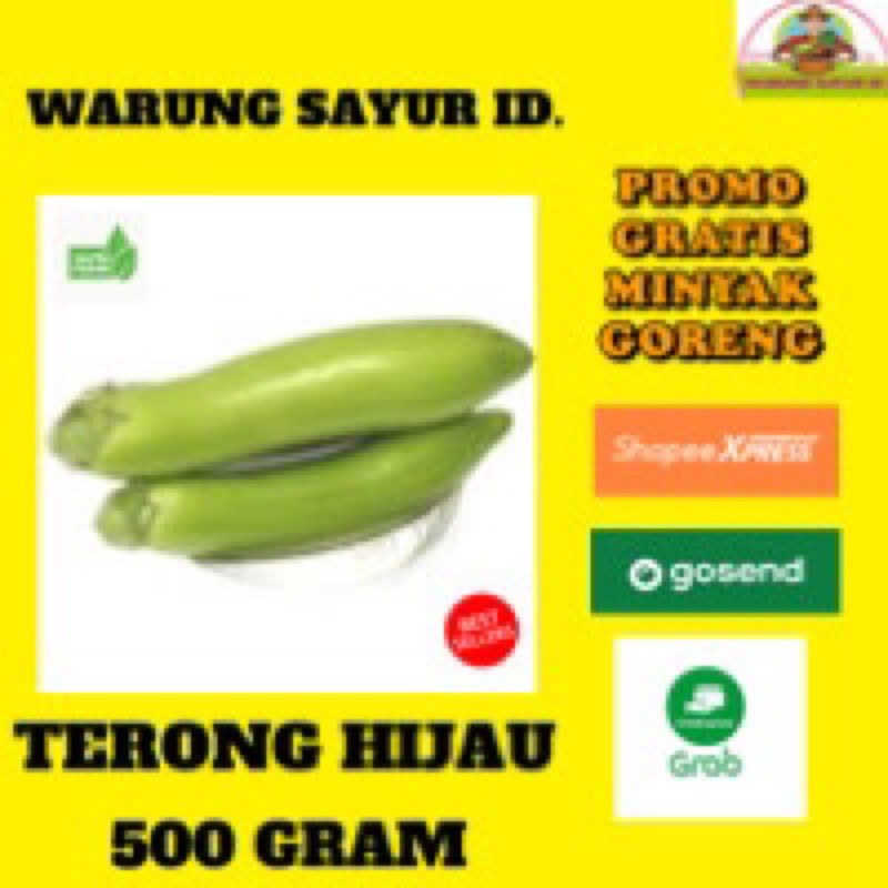 

WARUNG SAYUR | TERONG IJO 500 GRAM | SAYUR SEGAR | SAYUR ONLINE