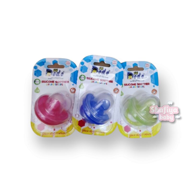 Dodo Silicone Soother Colour Series Empeng Bayi Warna