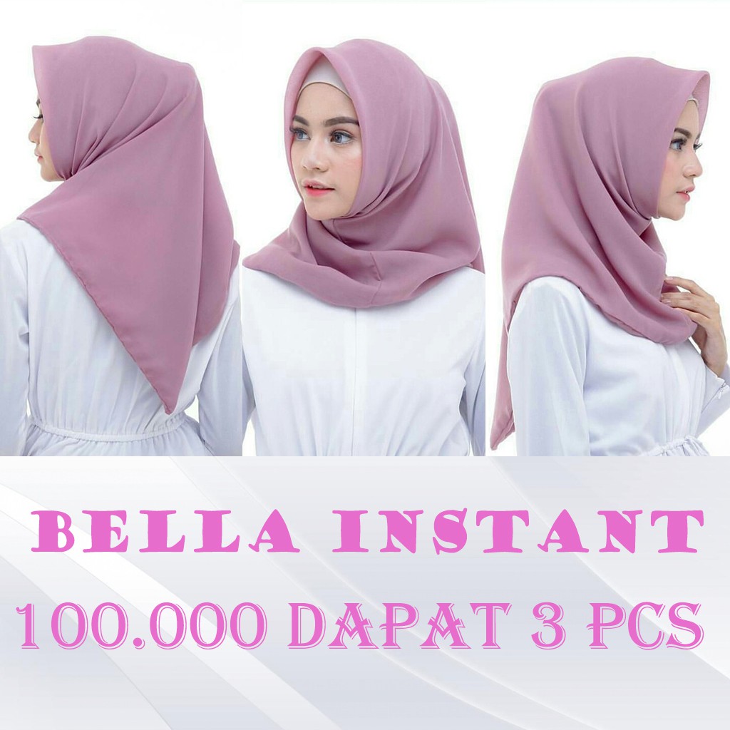 HIJAB INSTAN SALWA SIFON FINE INSTAN JILBAB BELLA SHALWA SEGI