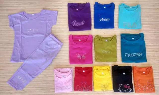 BISA COD STELAN  ANAK SPANDEK POLOS