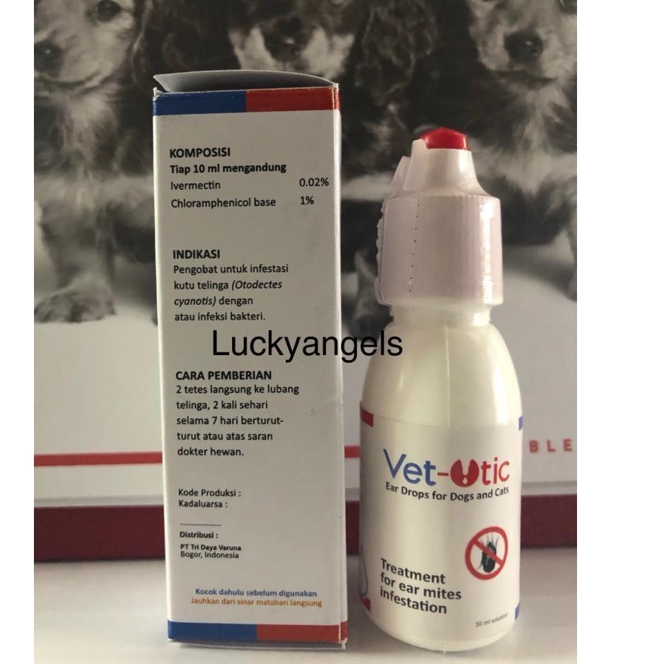 Cod Vet Otic Vetotic Vet Otic Obat Kutu Tetes Telinga 10ml Shopee Indonesia