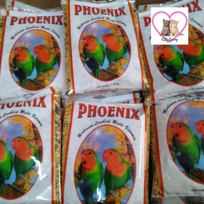 Phoenix Makanan Burung Lovebird Multivitamin