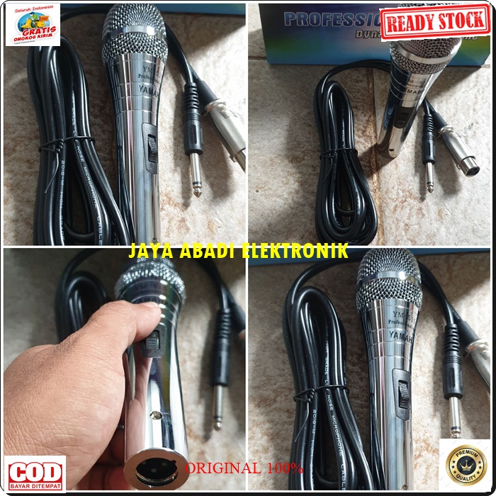 G477 YAMAHA MIKROPON BESI CABLE VOKAL ARTIS AUDIO SOUND BEST SISTEM PROFESIONAL PRO PENGERAS SUARA HIFI SUARA SENSITIF MC PIDATO SEMINAR CERAMAH ACARA LEGENDARIS PORTABLE BAHAN FULL METAL FIRSTCLASS LEGENDARIS PREMIUM