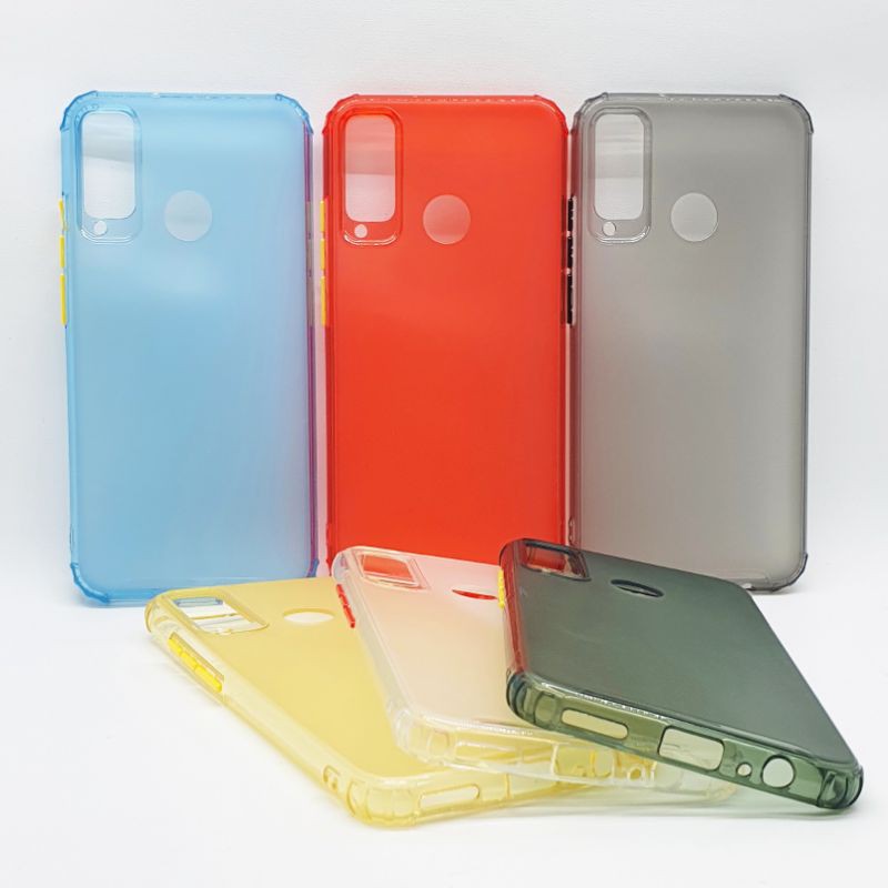 Huawei P40 Lite E Case TPU Tone Choise / Case Dove / Warna Macaron