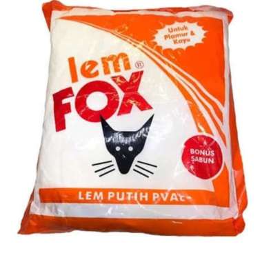 Lem Plastik FOX / Lem Putih