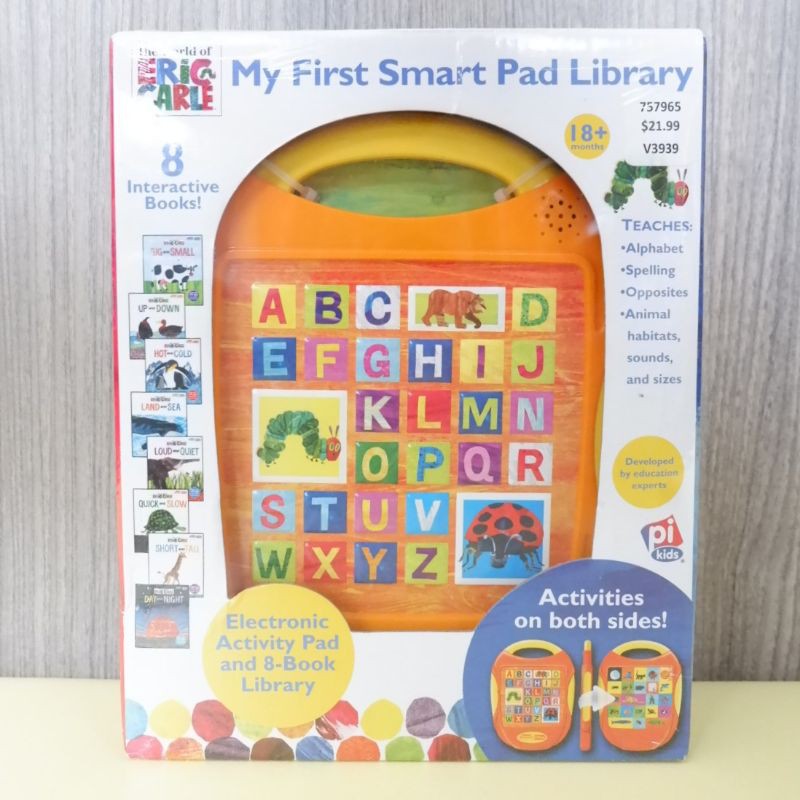 WORLD of ERIC CARLE - My First Smart Pad Library (Electronic Activity Pad with 8-book library)