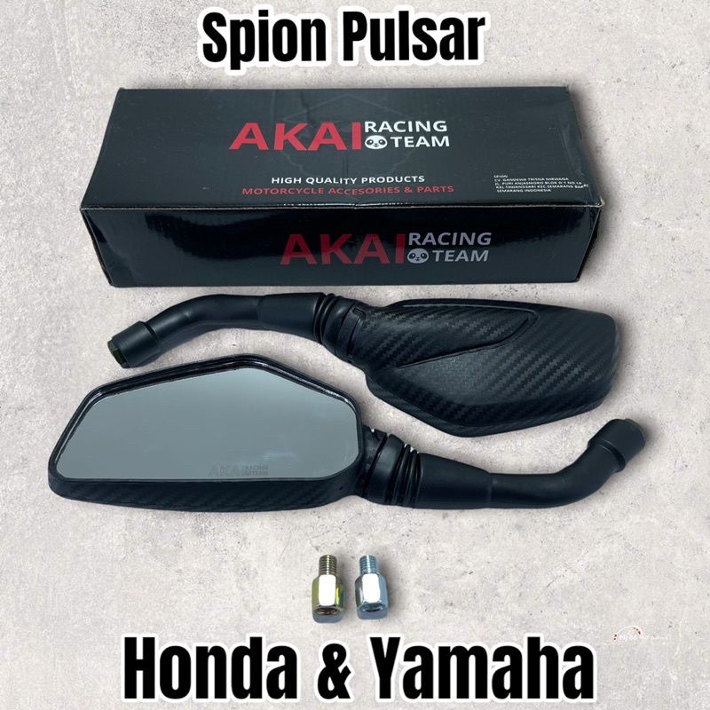 Spion GMA/Akai/Bosot Carbon  Model Pulsar Universal Nmax/Lexi/Xmax/Aerox/Vixion