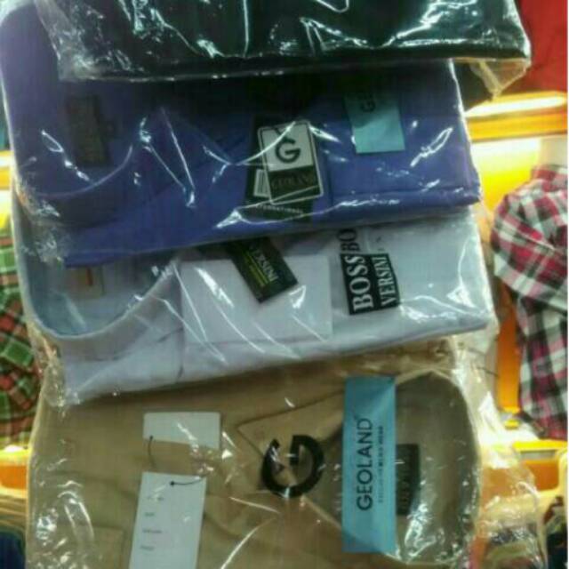 Kemeja Geoland L XL S M