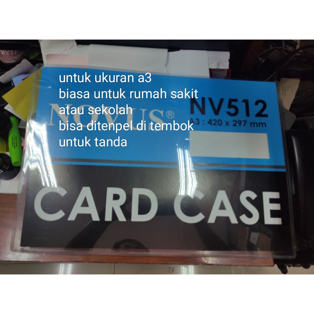 

card case a3 42x 30 cm satuan novus