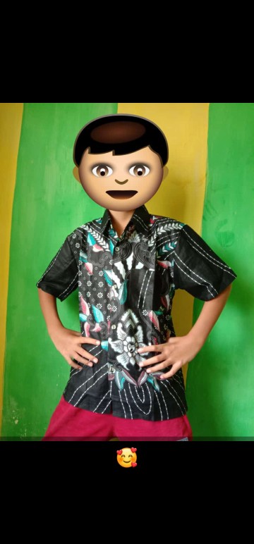 Maura Couple - Sania Ruffle Batik Couple Ori Ndoro Jowi Garansi Termurah Shopee