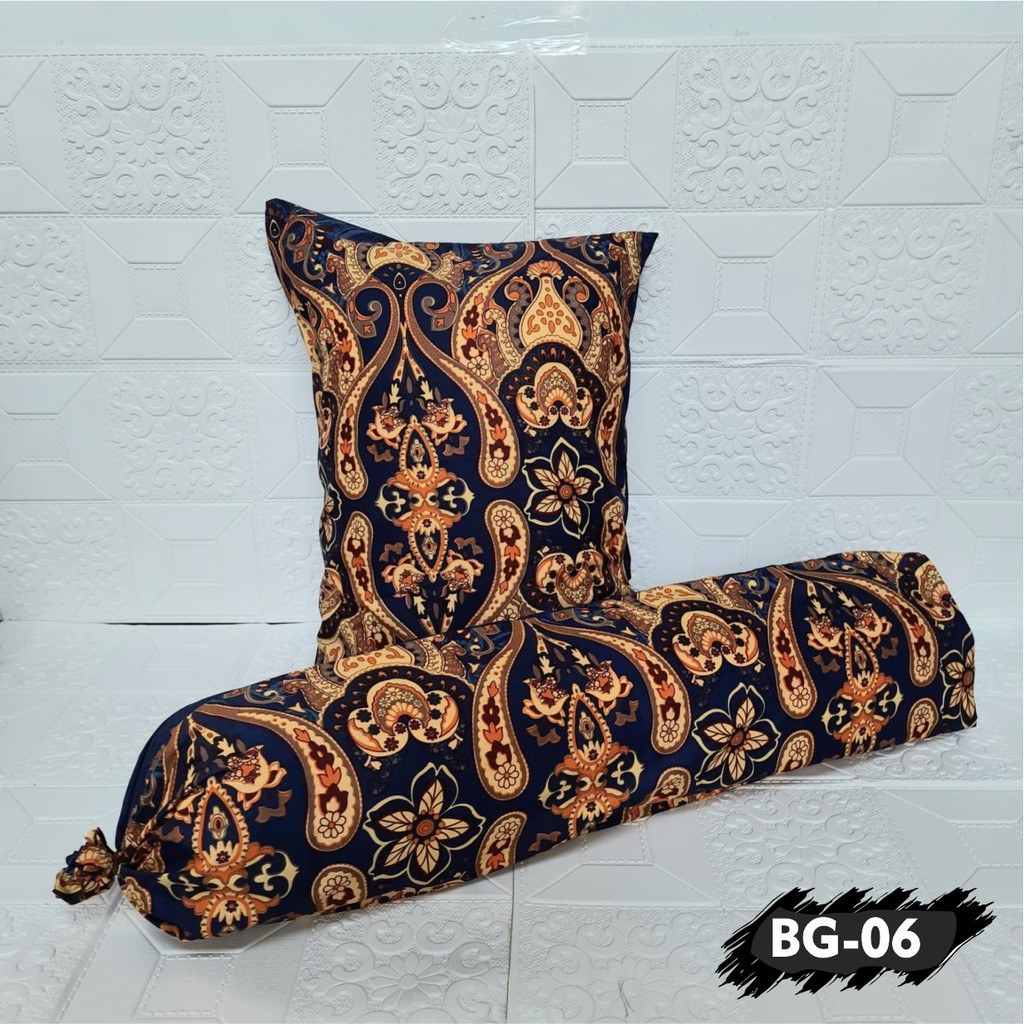 Paket 2 in 1 SARUNG BANTAL DAN SARUNG GULING KARAKTER/1 SARUNG BANTAL DAN SATU SARUNG GULING