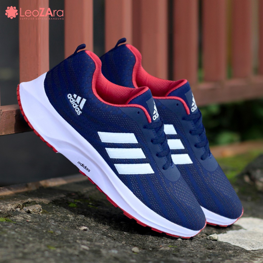 Sepatu Adidas Sporty Kasual Pria Sneakers Olahraga Running Import Premium