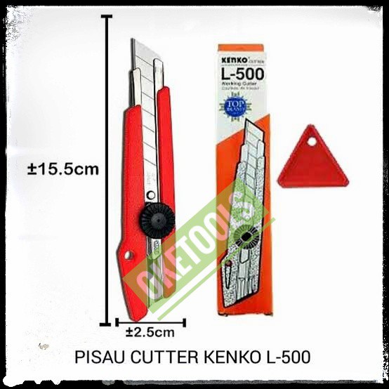 

Murah Pisau Cutter Kenko Besar L500 Kater Kenko L-500 Pisau Besar Limited