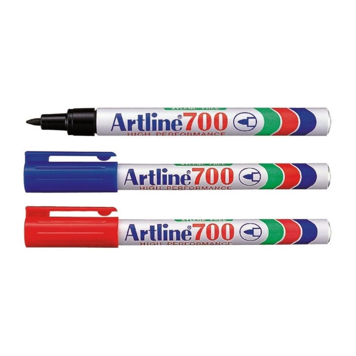 

Hadir Spidol Permanent Marker Artline Ek-700 Gilaa!!!