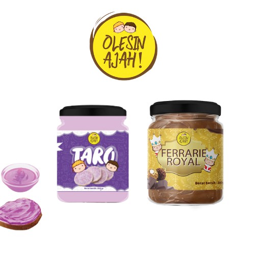

Promo OlesinAjah Selai Taro + Ferrarie Royal 200Gr