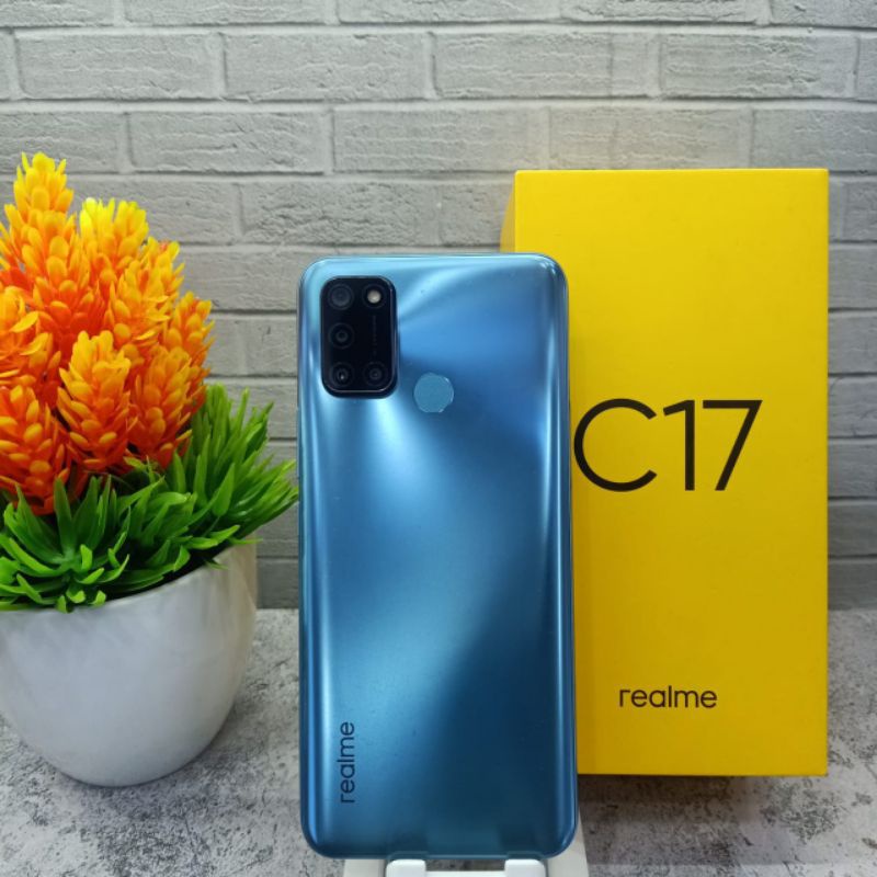 HP Second Realme C17 Ram 6/256 GB Fullset ORI