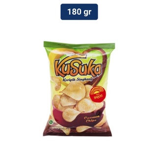 Kusuka Keripik Singkong 180g Barbeque Shopee Indonesia