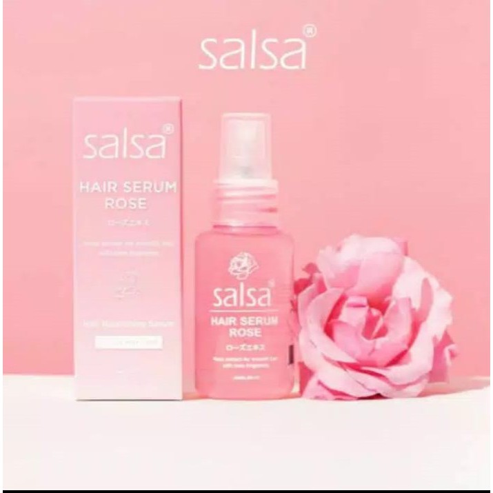 Salsa Hair Serum Rose Serum Rambut Salsa 80ml