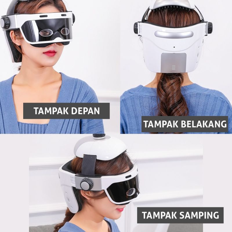 Alat pijat terapi kepala Mata leher massager kepala leher mata massanger