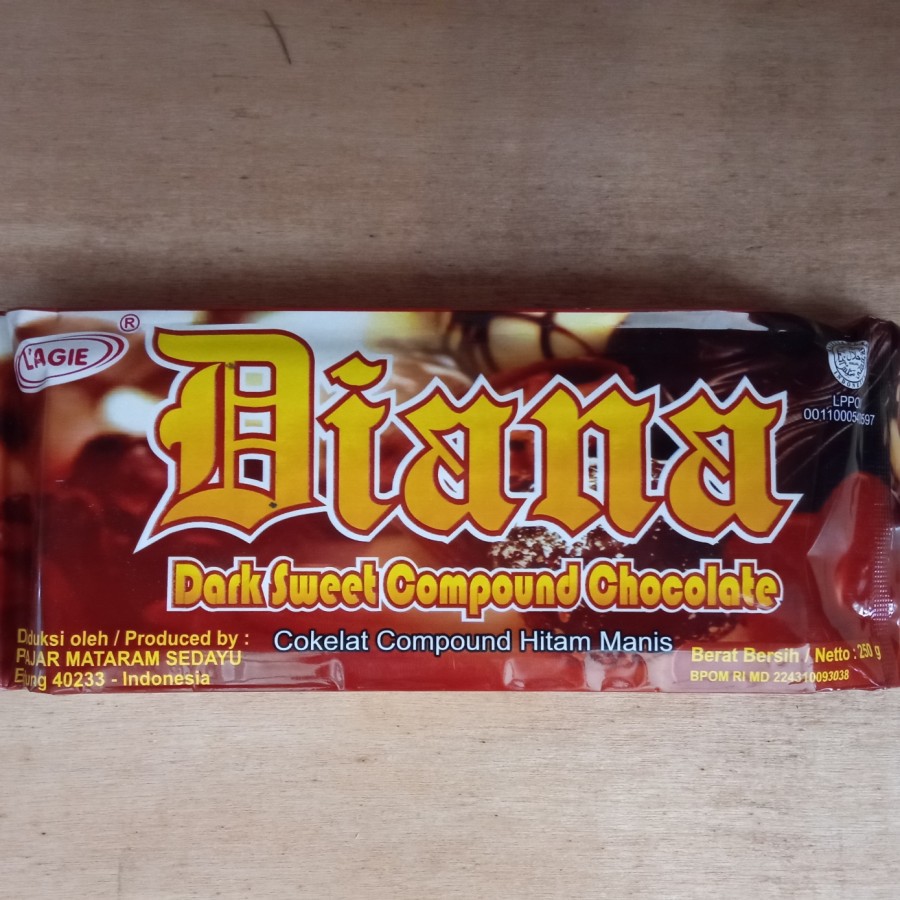 

LAGIE Coklat Dina Dark Sweet Compound 250g
