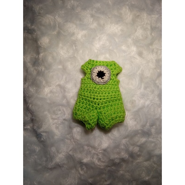 Baju Rajut Boneka motif mata