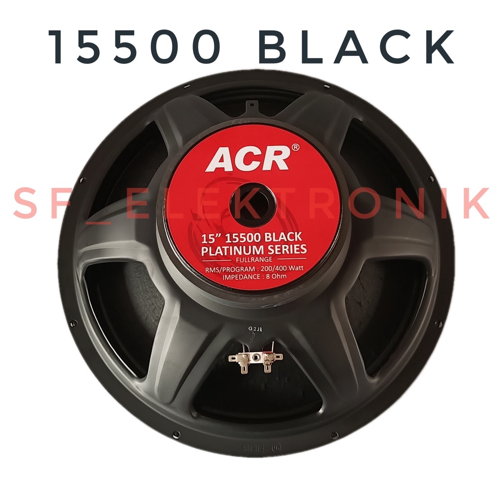 Speaker 15 Inch ACR 15500 BLACK