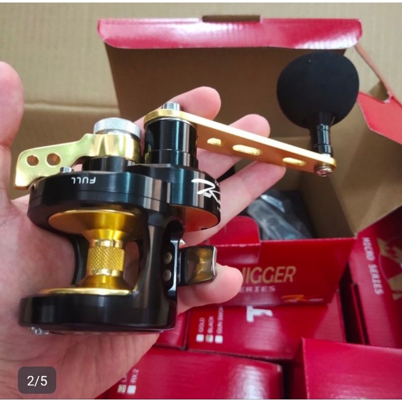 Reel kamikaze extreme jigger micro series lx2 rx 2 overhead