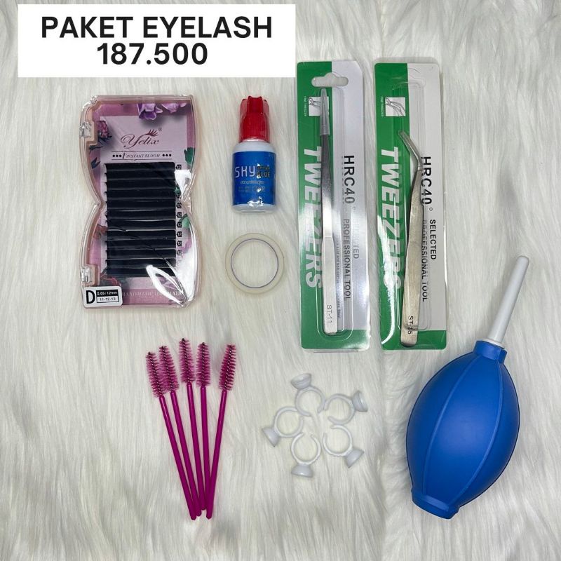 PAKET EYELASH HEMAT PREMIUM BULU MATA PAKET USAHA EYELASH EXTENSION