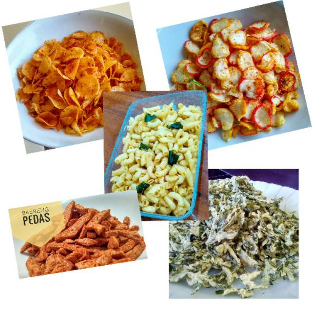 

Seblak Kencur / Keripik Sayur / Makaroni / Basreng / No Pengawet / Sehat