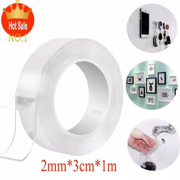 CUCI GUDANG ISOLASI MAGICDOUBLE TAPE TERLENGKAP 1/2/5/10 METER-YOYOSOO