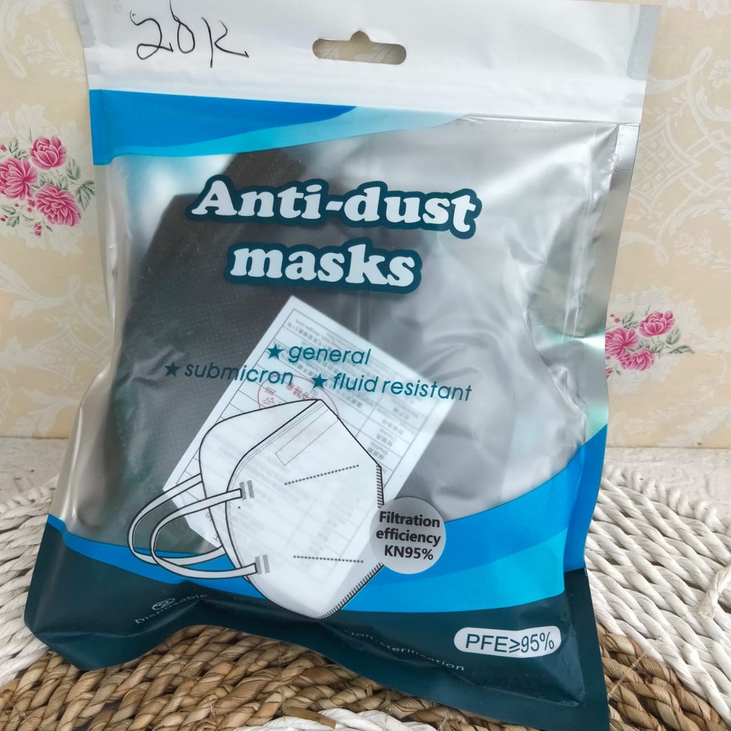 MASKER KN95 EARLOOP DAN HEADLOOP KUALITAS PREMIUM