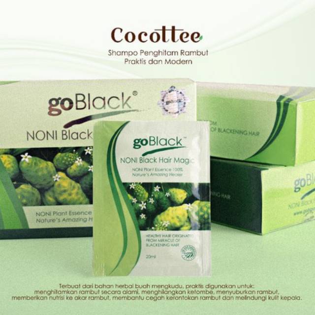 COCOTTEE BSY NONI HAIR BLACK shampoo by GOBLACK