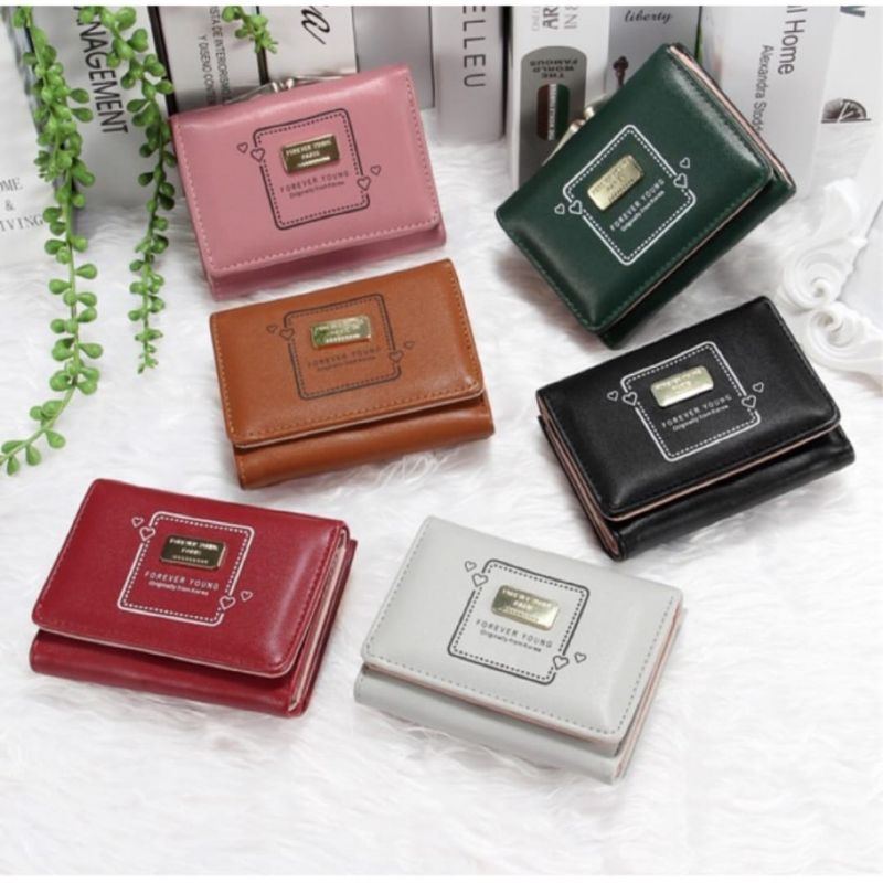 dompet mini lipat behel asli import