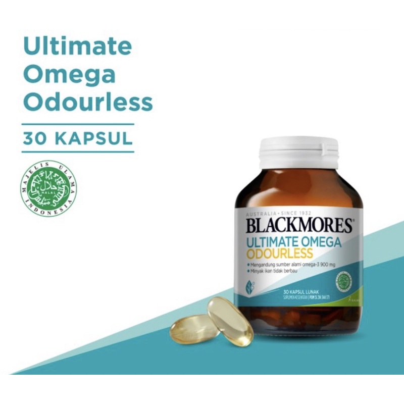 Blackmores ultimate omega ( kandungan omega lengkap memelihara kesehatan jantung )