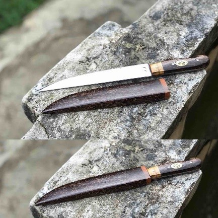 Pisau Sembelih Pilet Aren Super Tajam Pisau Dapur Serbaguna Bahan Baja Per