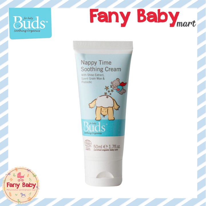 BUDS NAPPY TIME SOOTHING CREAM 50ML