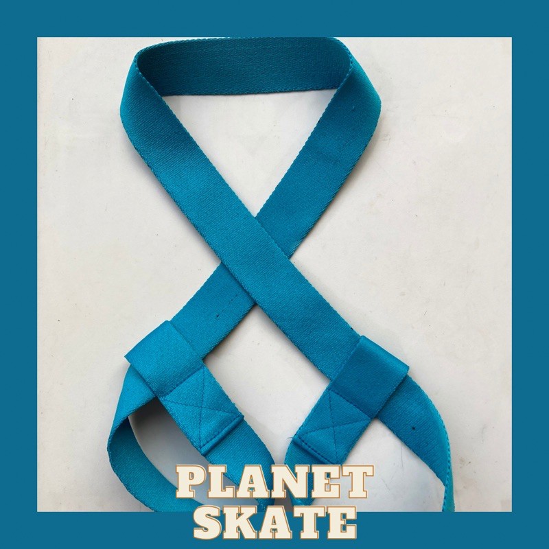 PlanetSkate Ocean blue Skate leash / Tali Jinjing roller Skate Inlie Skate