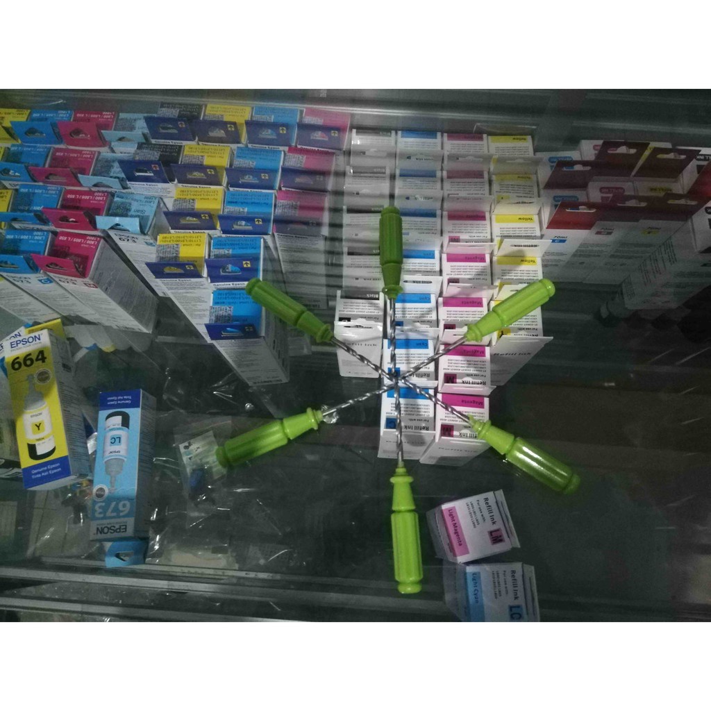 Obeng Bor Cartridge Catridge Ukuran 3.6mm Untuk infus modif Canon Hp PG 810 Ip2770 Mp145 Mg2570 E400