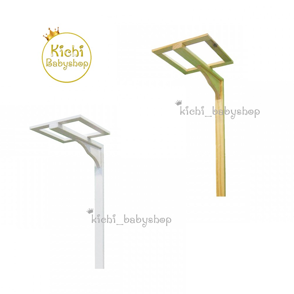 Tiang Kelambu Kayu (Untuk Baby Box Kayu)