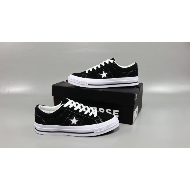 Converse One Star Ox Black White
