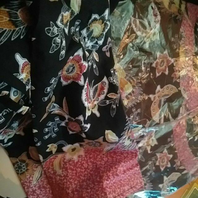 Atasan Batik Dolby Dolbi Dobby Doby Tenun Sutra Tulis Halus Katun Atbm Baron ,sarombit Atasan