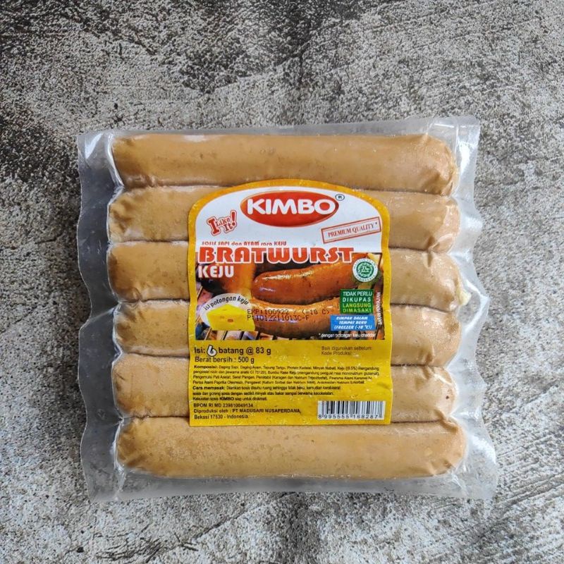 

KIMBO SOSIS KEJU 6s 500gr