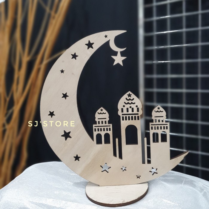 

Aksesoris dekorasi hiasan lebaran pajangan meja idul fitri hampers