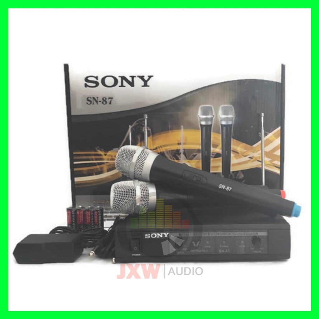 MIC SONY SN 87 / MICROPHONE WIRELESS SONY SN-87 / MIC SONY SN87 HANDHELD UHF