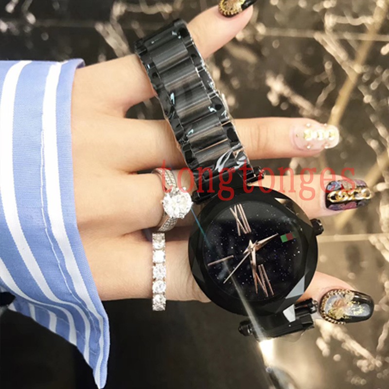 ✅[COD] Jam Tangan Wanita Rantai Magnet Crystal Kristal Murah Fashion Watch W96